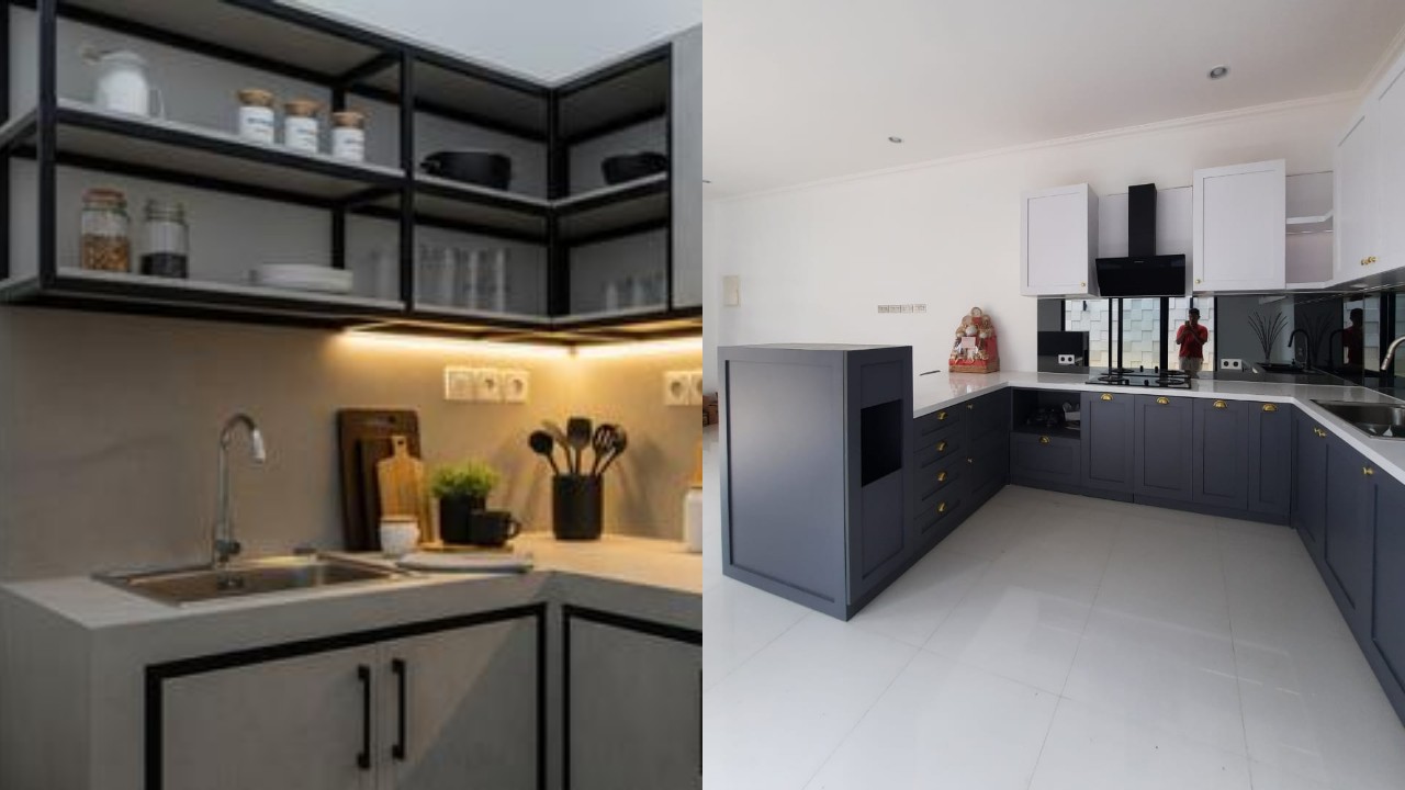Model Kitchen Set Terbaru 2026 untuk Rumah Subsidi, Minimalis dan Fungsional!