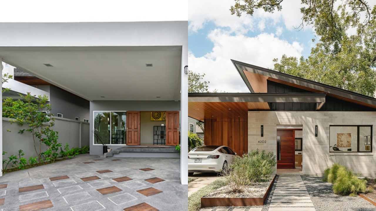 Carport Minimalis Simple tapi Elegan: 5 Desain yang Bikin Rumah Terlihat Lebih Mewah!