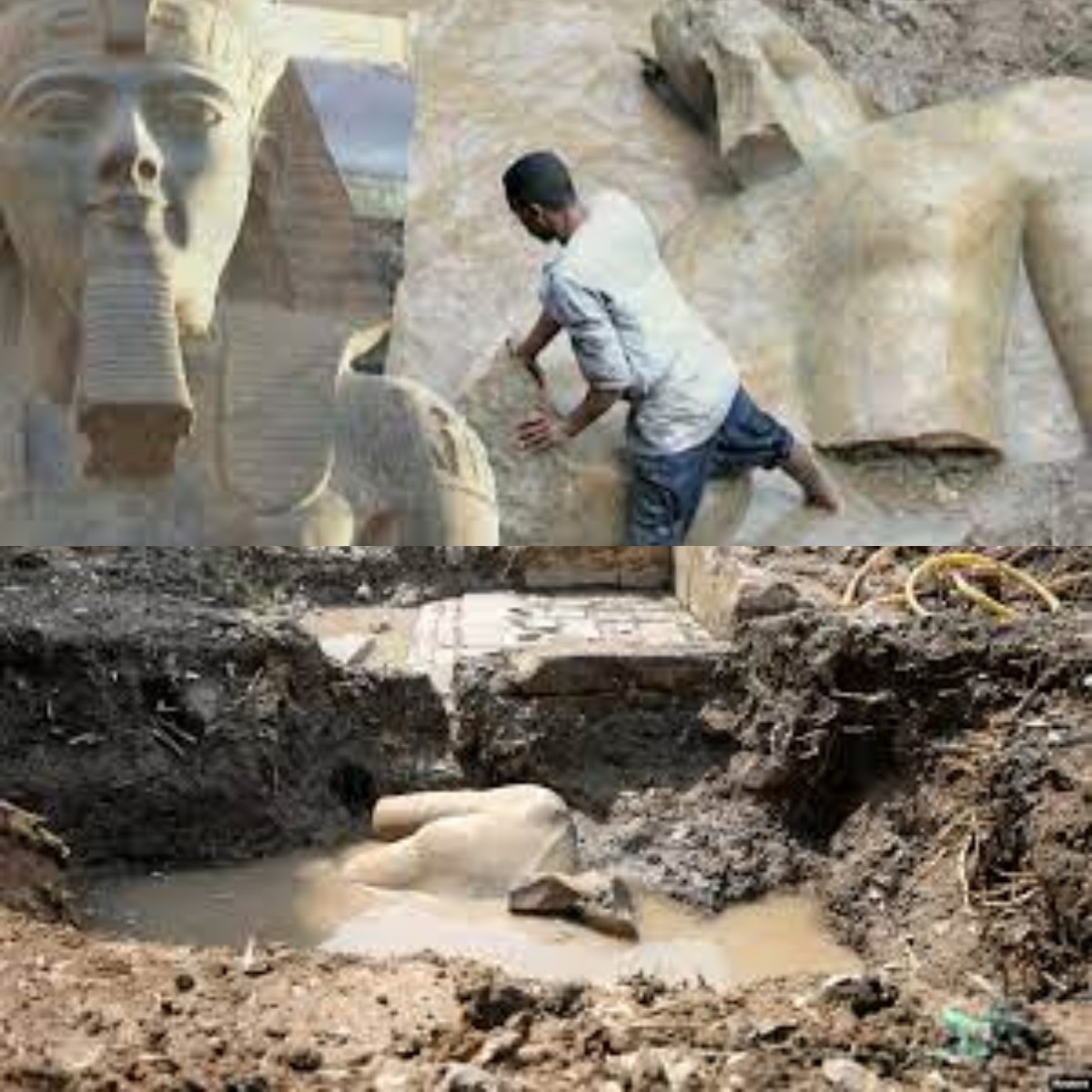 Arkeolog Berhasil Temukan Bagian Atas Patung Raja Ramses II? Begini Ceritanya 
