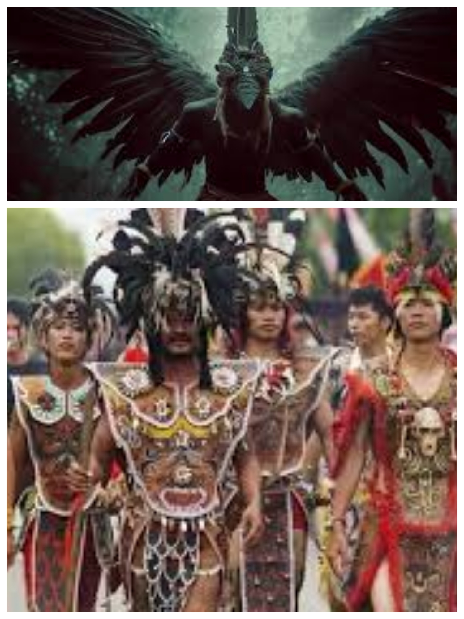 Menegrikan! Inilah Penampakan Makhluk Mitologi Suku Dayak, Yang Paling Ditakuti di Nomor 1