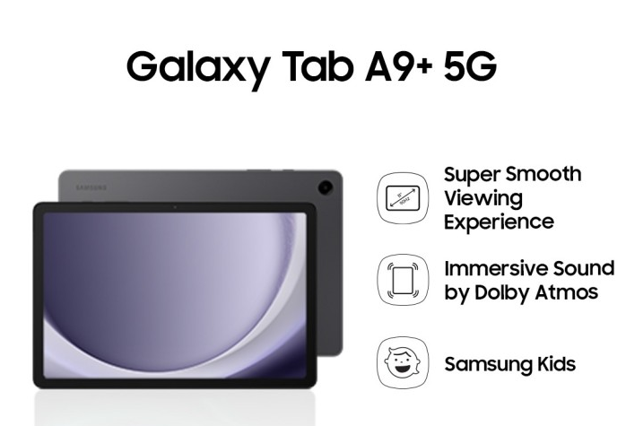Mengulas Samsung Galaxy Tab A9+ 5G, Tablet Premium dengan Koneksi 5G