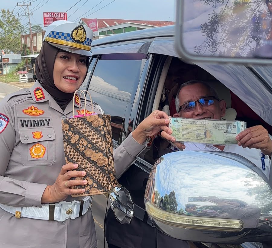 Samsat Menyapa, AKP Windya : Kita Hadir Ditengah Masyarakat Untuk Permudah Pelayanan