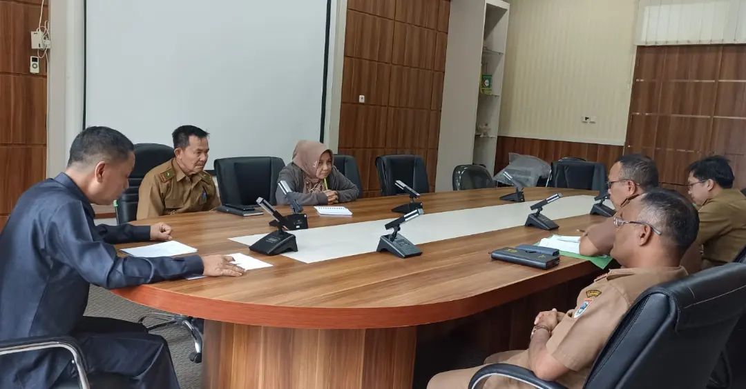 Sekda Pimpin Rapat Pembahasan Layanan SPBE