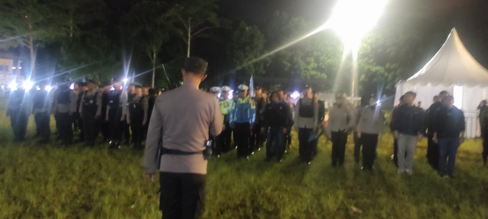 Polres Pagar Alam Amankan Konser Charly Setia Band dan Rangkaian Giat Hari Jadi ke 22 Kota Pagar Alam 