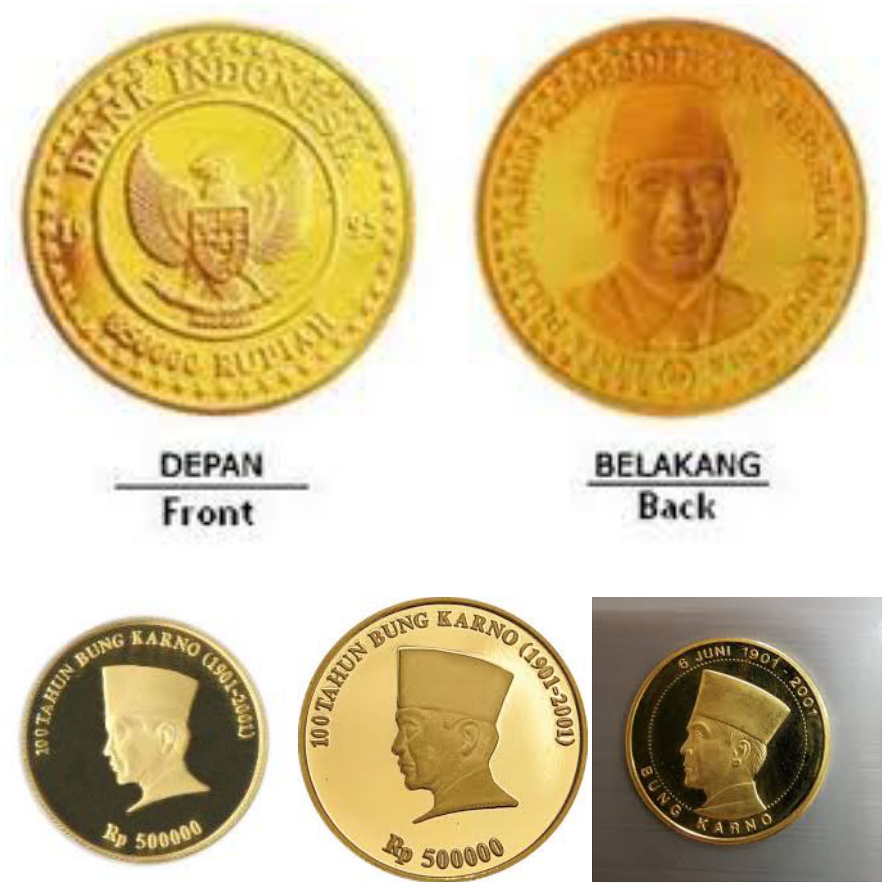 3 Uang Koin Keluaran Bank Indonesia Ini Terbuat dari Emas? Ini Faktanya 