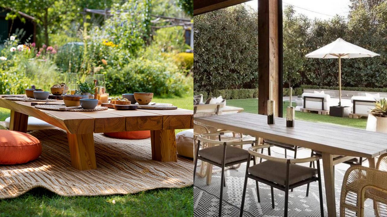 Tren Meja Makan Outdoor 2026: Minimalis, Modern, dan Tahan Cuaca!