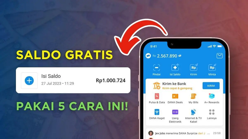 GRATIS! Begini Cara Mendapatkan Saldo E-Wallet Tanpa Modal, Dijamin Berhasil!