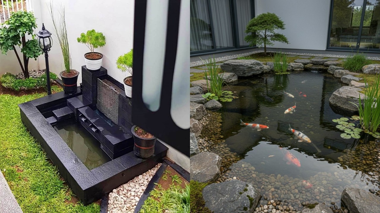 Kolam Ikan Minimalis: Sentuhan Sederhana yang Bikin Rumah Lebih Hidup!
