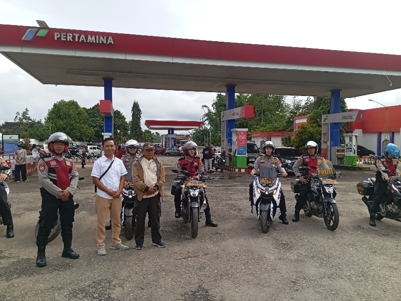 SIGAP Jaga Kondusifitas, Polres Pagar Alam Gelar Patroli Skala Besar