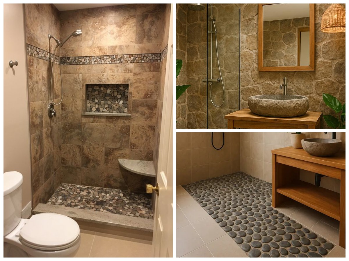 Model Kamar Mandi Masa Kini: Kombinasi Batu Alam yang Sedang Viral!