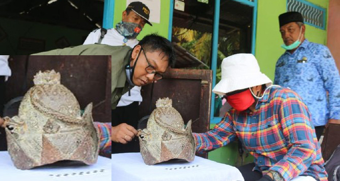  Mahkota Kerajaan Majapahit Ditemukan! Warga di Blitar Jawa Timur Dibuat Heboh