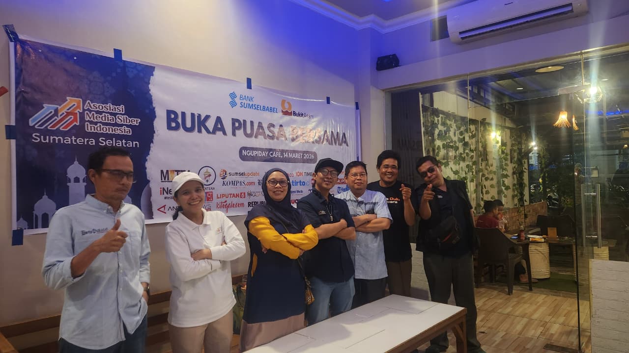 Bahas Penguatan Organisasi Media Siber, Pengurus AMSI Sumsel Periode 2024–2028 Gelar Bukber