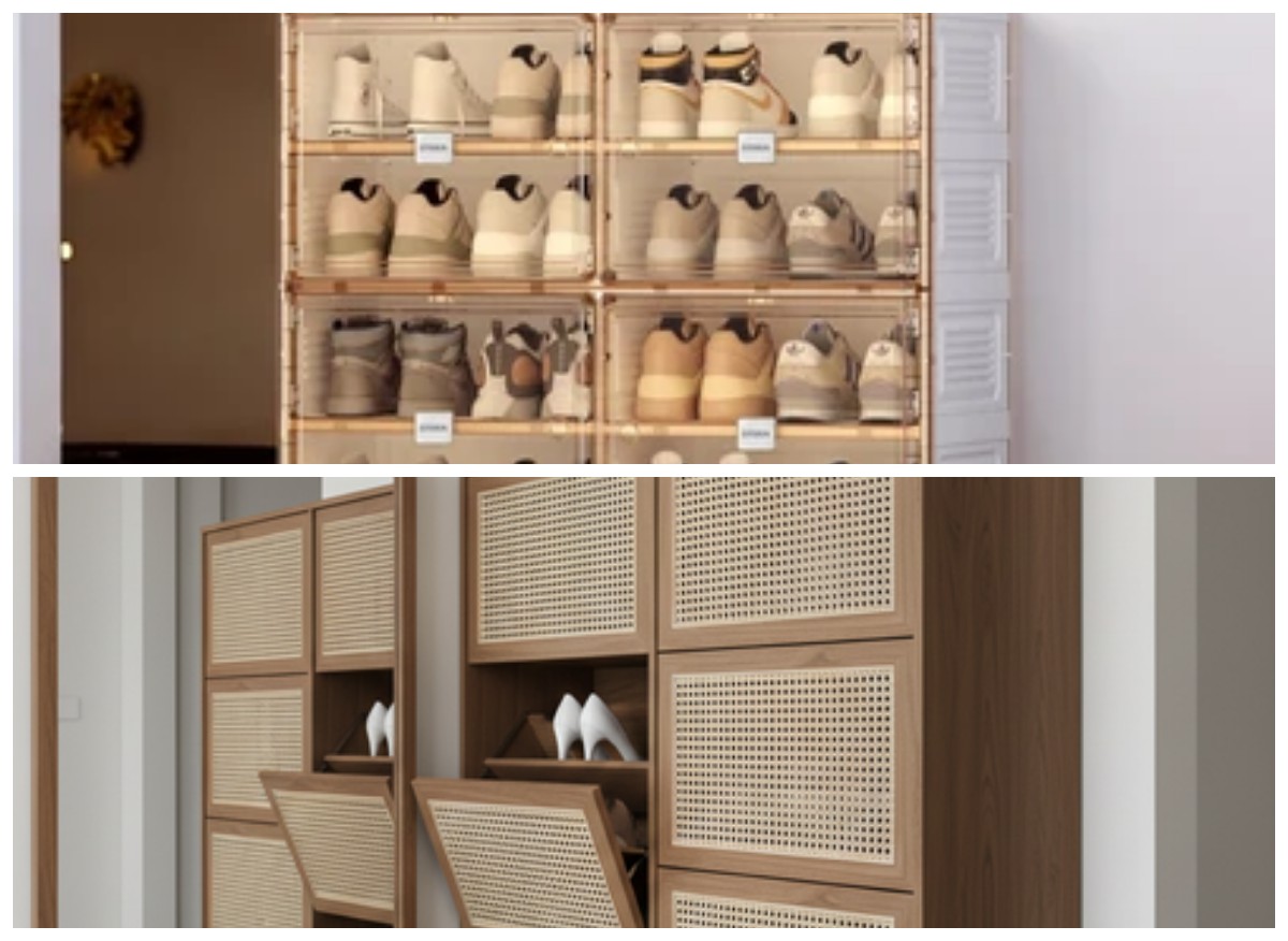 Area Masuk Rapi Maksimal: 6 Model Lemari Sepatu Tipis Solusi Lahan Sempit