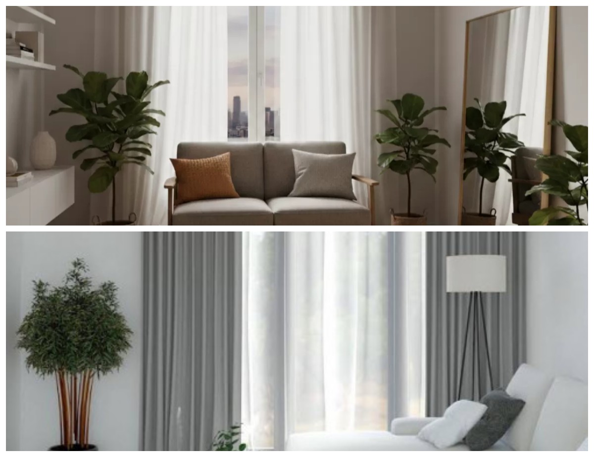 6 Ide Cerdas Memilih Tirai yang Bikin Rumah Kecil Tampak Lebih Tinggi dan Mewah
