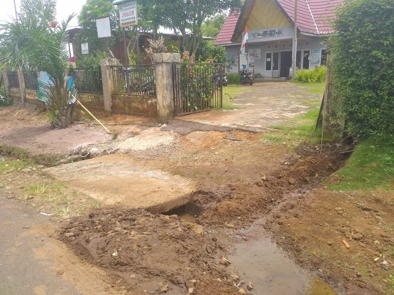 Genangan Air Kembali Terlihat