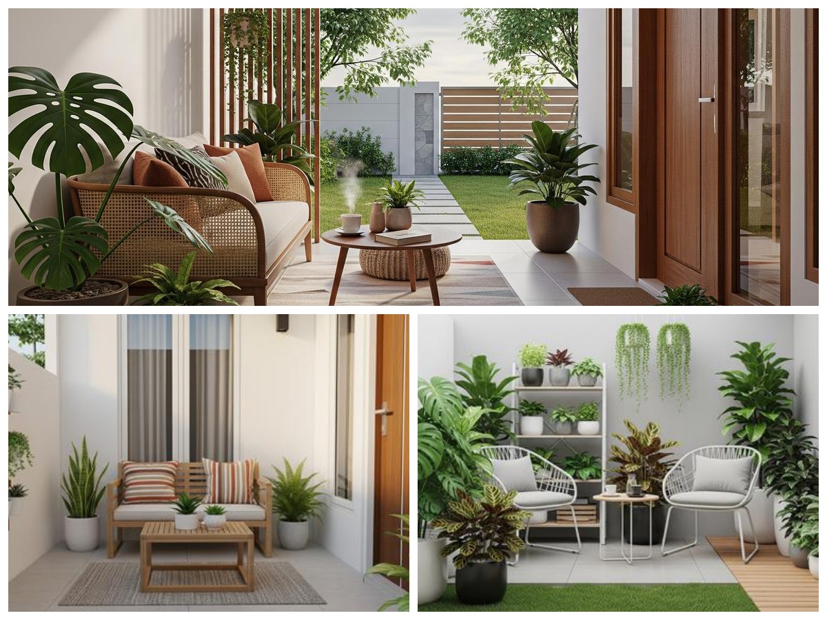 7 Konsep Teras Kecil yang Modern dan Nyaman untuk Me-Time atau Nongkrong!