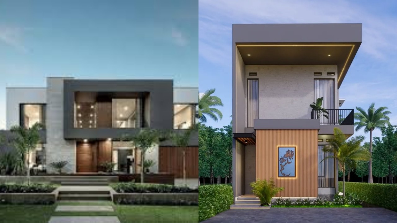 Pilihan Tipe Fasad Rumah Modern agar Tampilan Hunian Lebih Menarik!