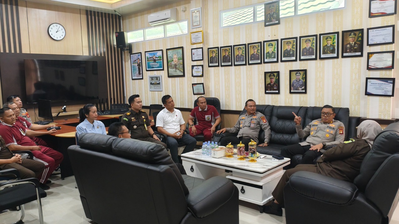 Perkuat Sinergitas Bersama Forkompimda, Kapolres Perkenalkan Pejabat Utama Baru Pascasertijab