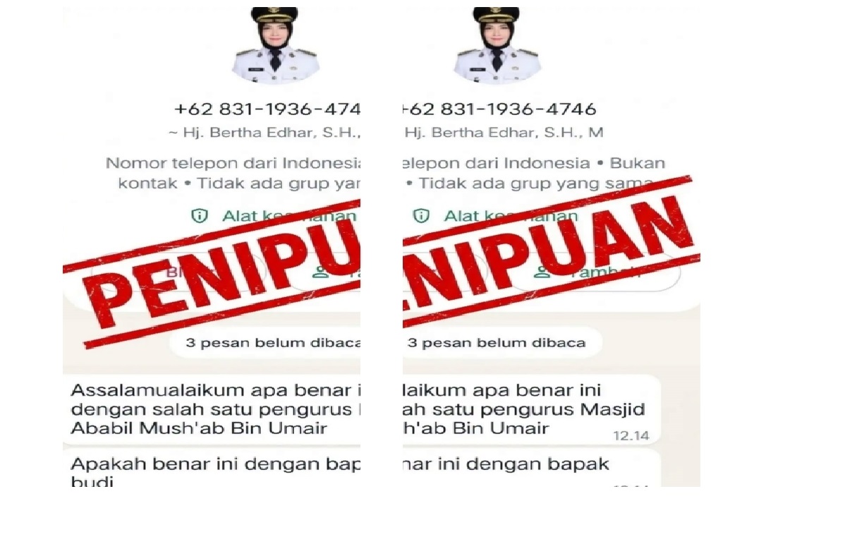 Waspada, Penipuan Catut Nama Wawako Via Whastsapp