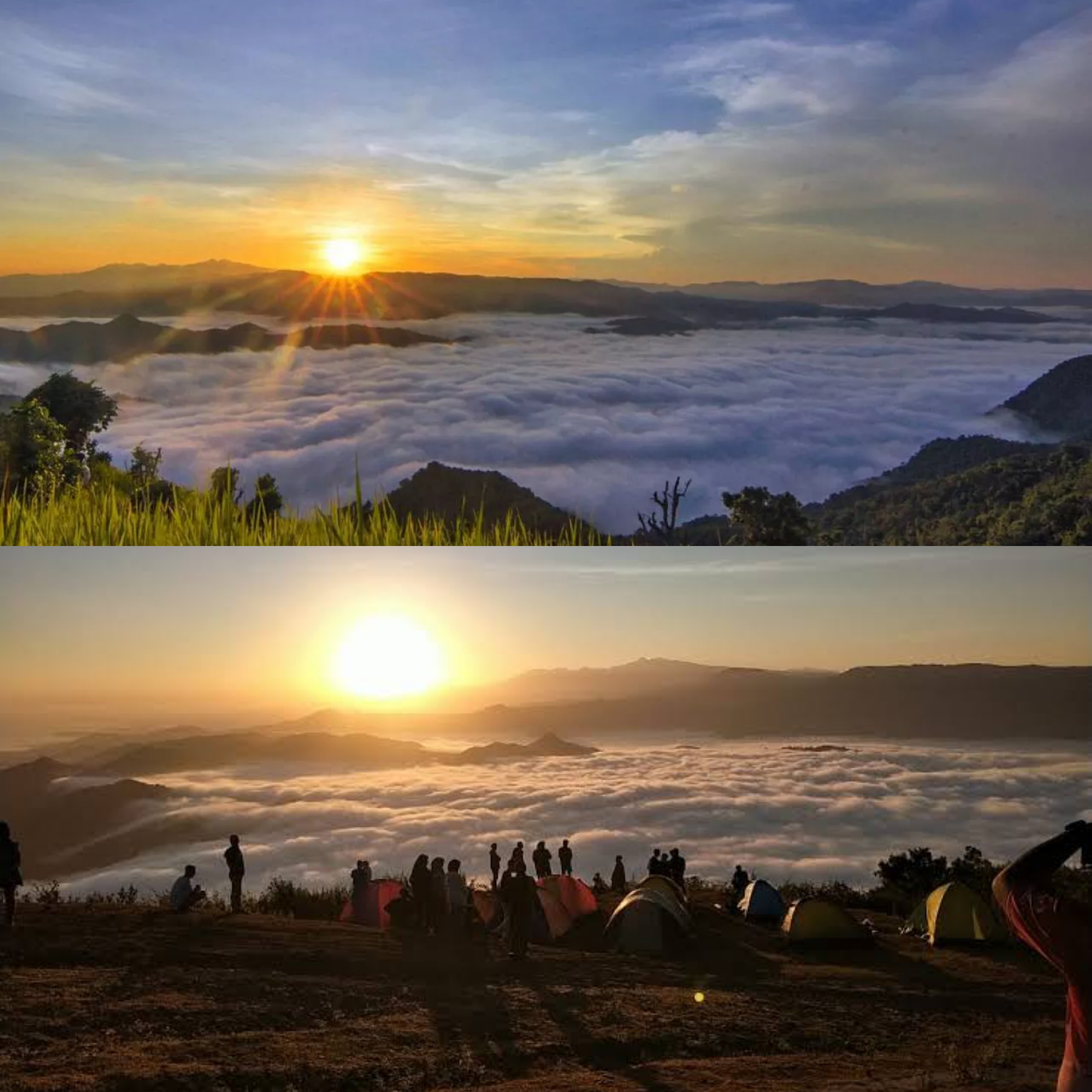 Intip Keindahan Eksotis Desa Mantar Sumbawa Barat, Tempat yang Terasa Seperti Berada di Atas Awan
