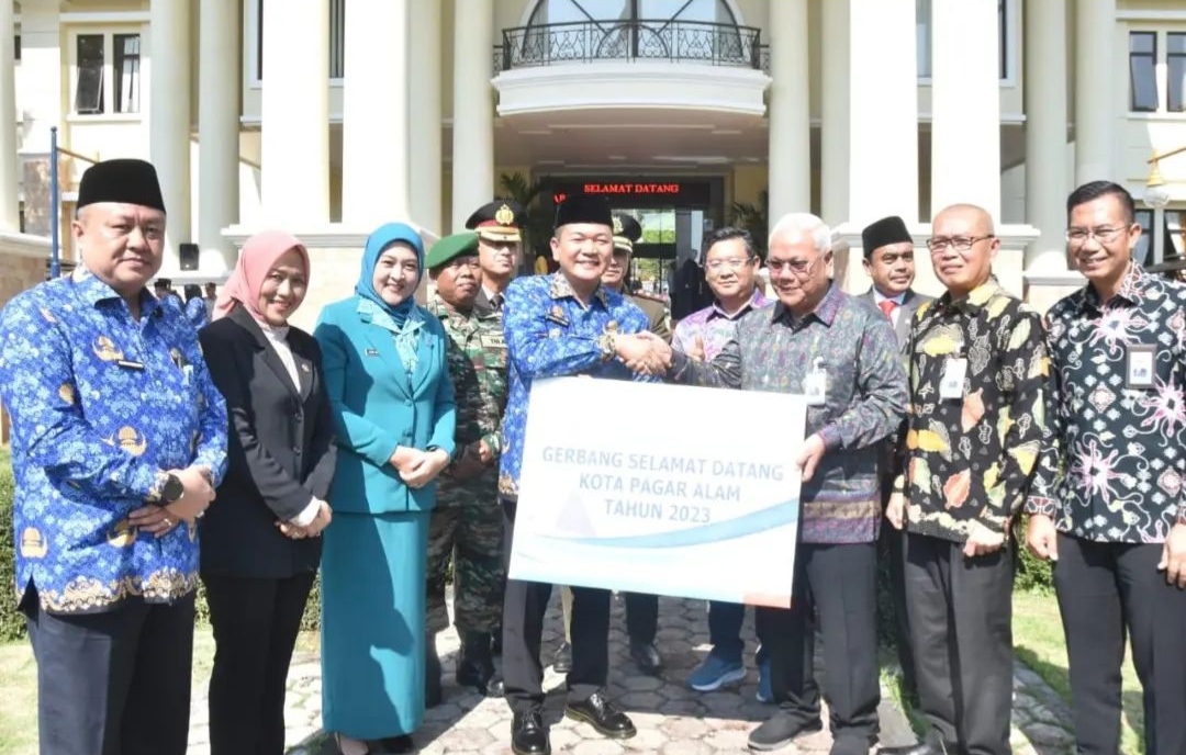 Wow, Gerbang Selamat Datang Kerinjing Siap Dibangun