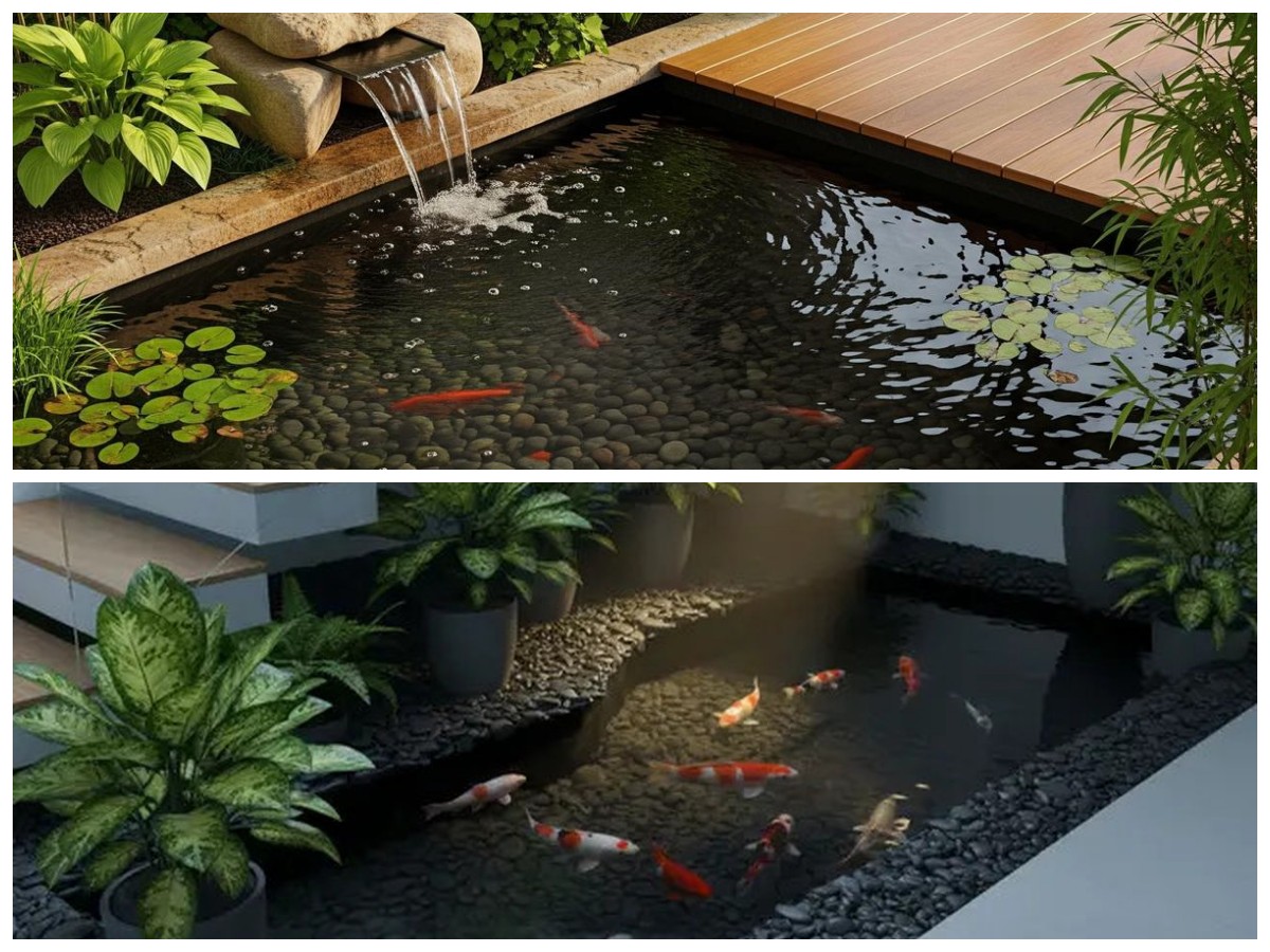 7 Inspirasi Kolam Ikan Minimalis untuk Mempercantik Sudut Rumah agar Terlihat Lebih Asri