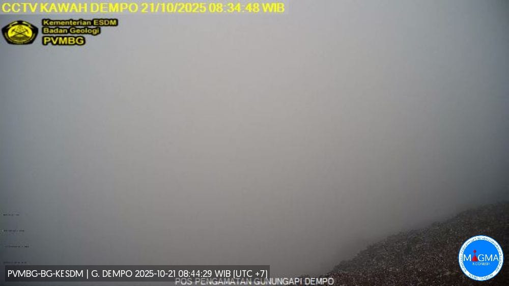 Gunung Dempo Naik Aktivitas: Level Waspada, Masyarakat Diminta Jauhi Kawah!