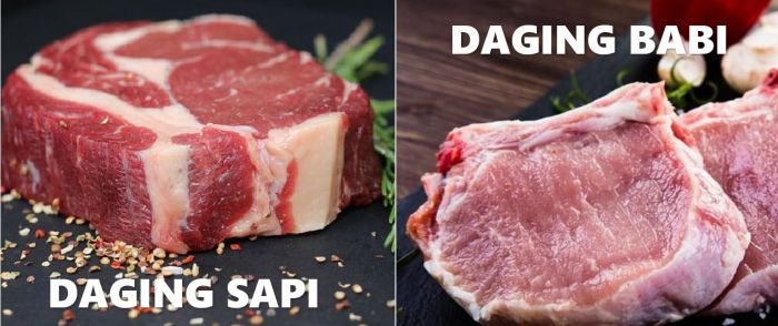 Hati-Hati! Jangan Sampai Tertipu, Ini 5 Cara Bedakan Daging Sapi dan Daging Babi