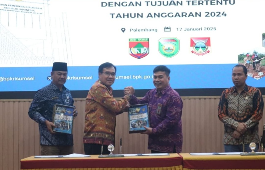 Pj Wako Terima LHP APBD Tahun 2024, Ternyata Begini Rekomendasi BPK di Pagar Alam