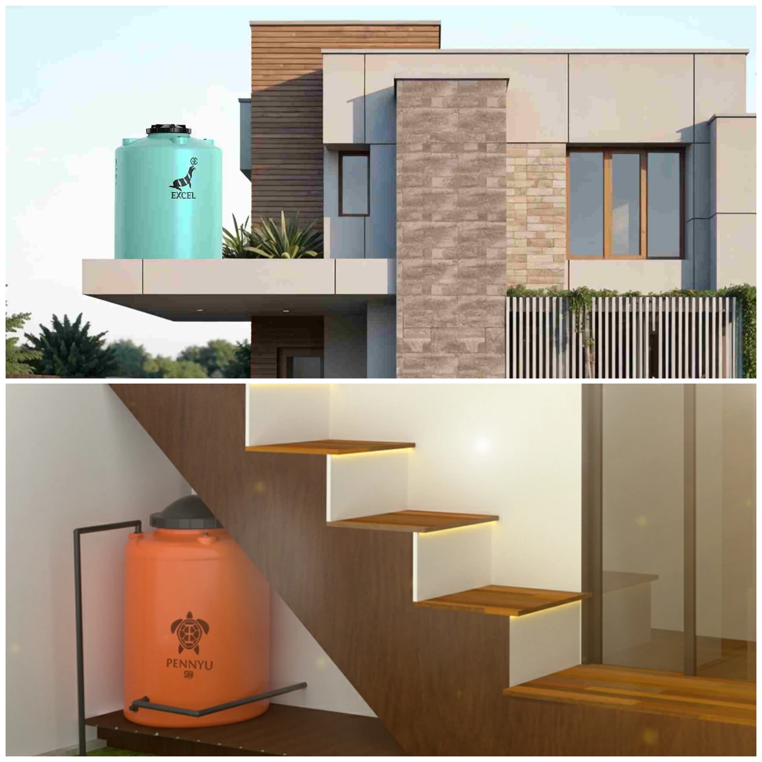 Solusi Cerdas Lahan Terbatas! 9 Letak Toren Air di Rumah Sempit Agar Tetap Estetik dan Aman