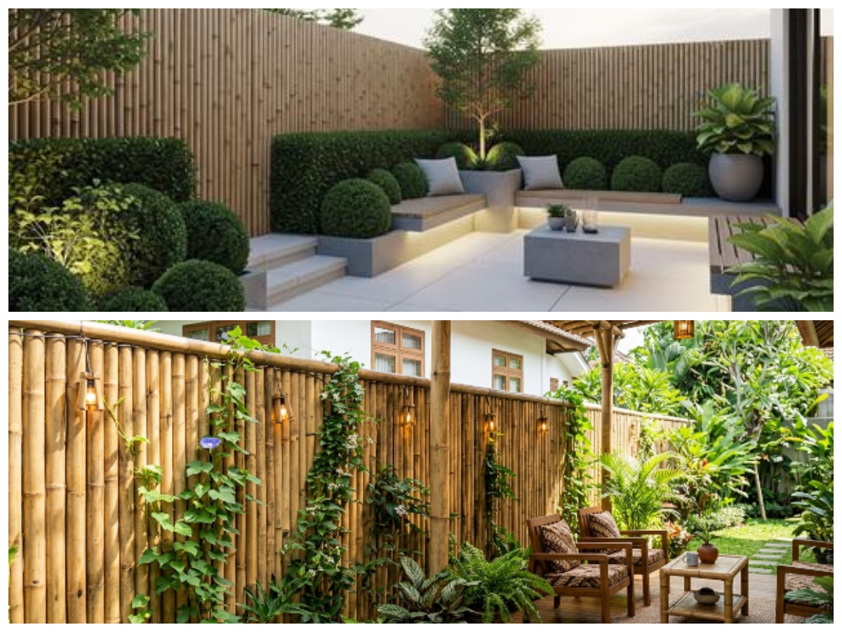 Inspirasi Teras Hijau Berpagar Bambu: 7 Desain Alami yang Bikin Rumah Lebih Nyaman