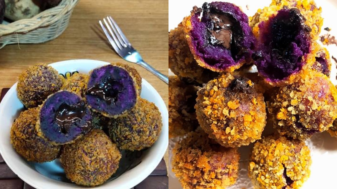 Yuk Kreasikan Sekarang Resep Bola Ubi Isi Coklat Lumer, Enak Dan Bikin Ketagihan! 