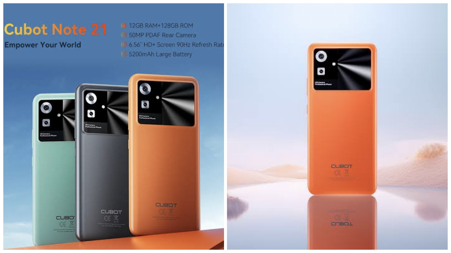 Cubot Note 21 Layar Jernih dan Kamera 50 MP, Pilihan Tepat di Kelasnya