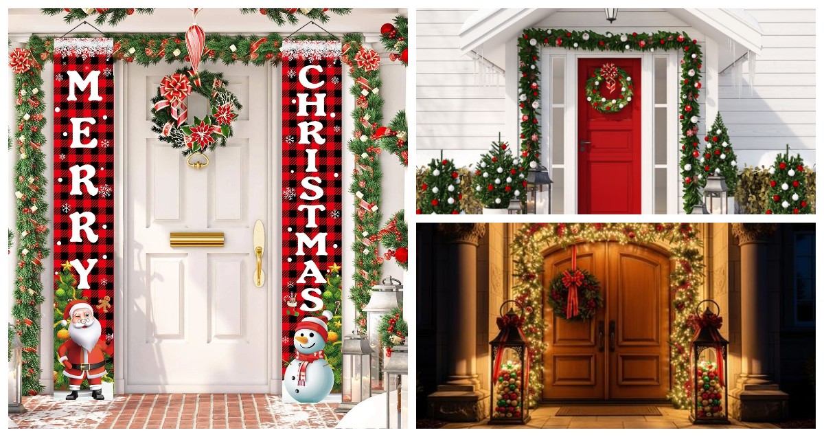 12 Ide Dekorasi Pintu Masuk Natal 2025: Simpel, Estetik, dan Bikin Tamu Terpukau