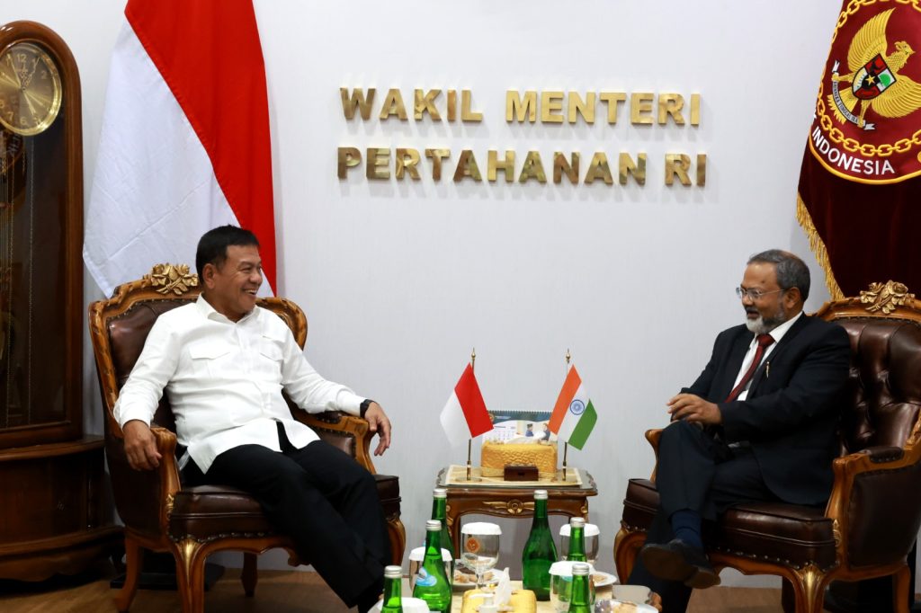 Wamenhan RI Menerima Farewell Call dari Duta Besar India