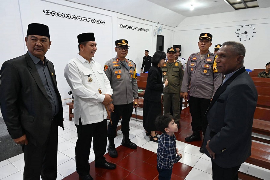 Kapolres - Wako Tinjau Gereja Jelang Perayaan Natal 2025