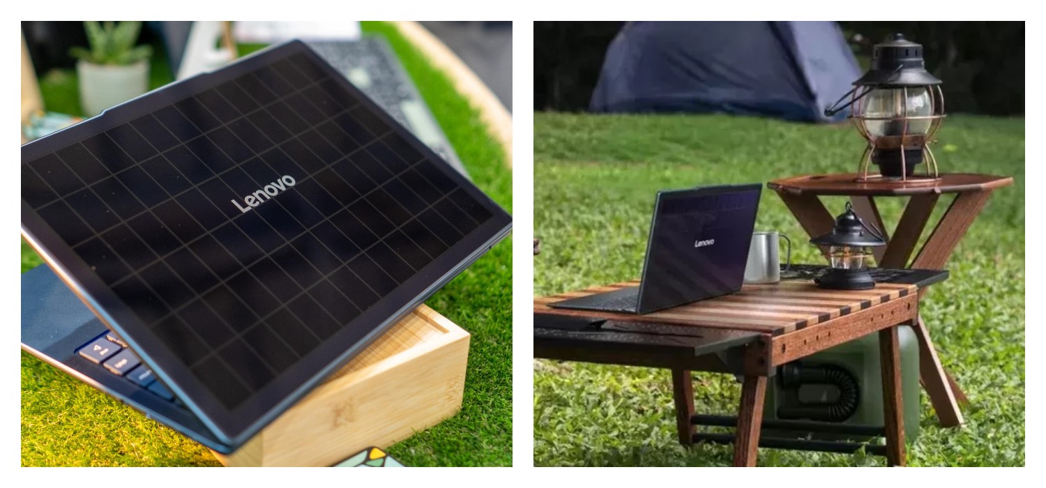 Lenovo Yoga Solar PC, Laptop Pertama Dunia dengan Panel Surya di MWC 2025
