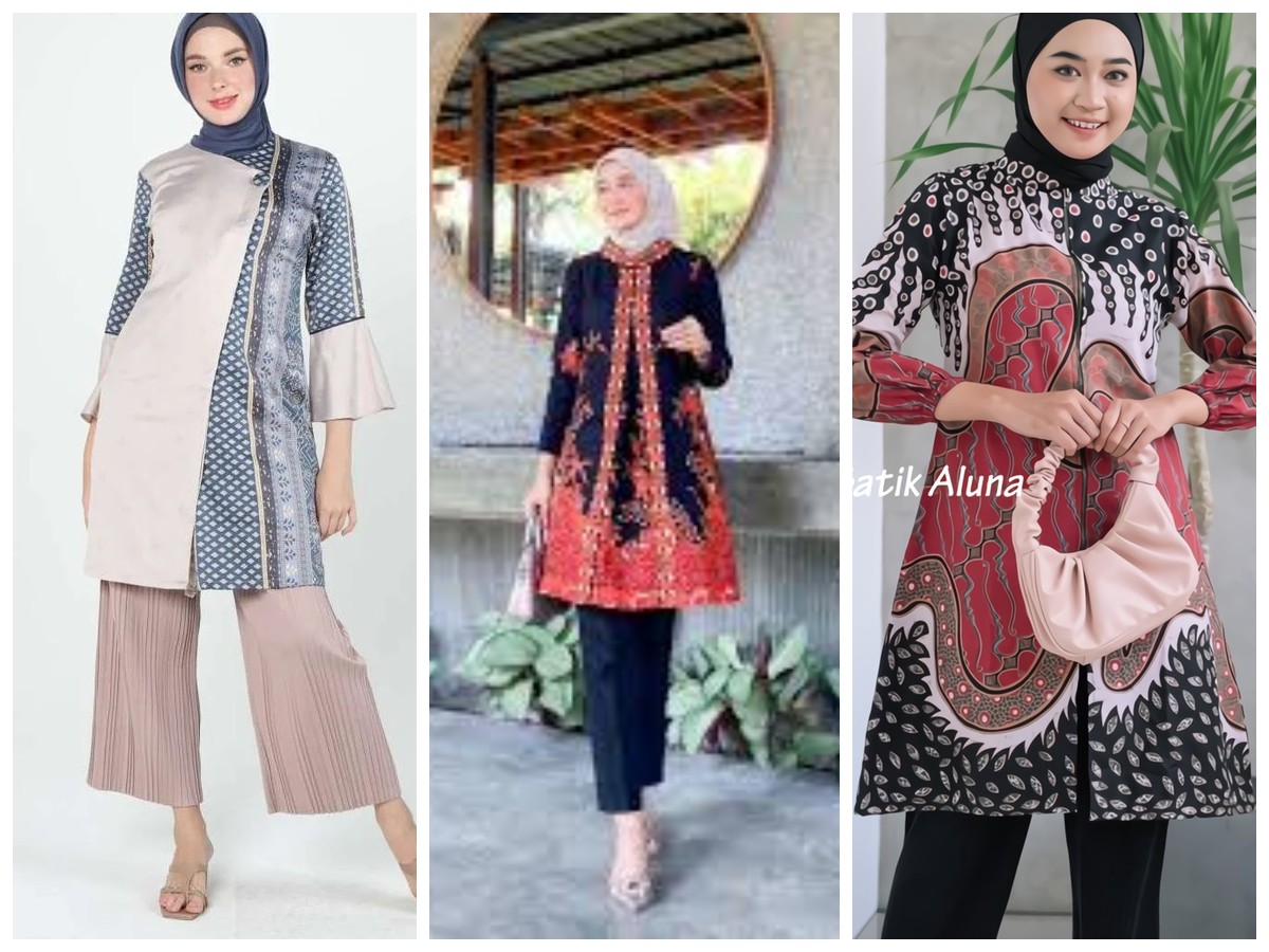 Inillah Berbagai Rekomendasi Tunik Motif Batik dan Apakah Itu Batik!