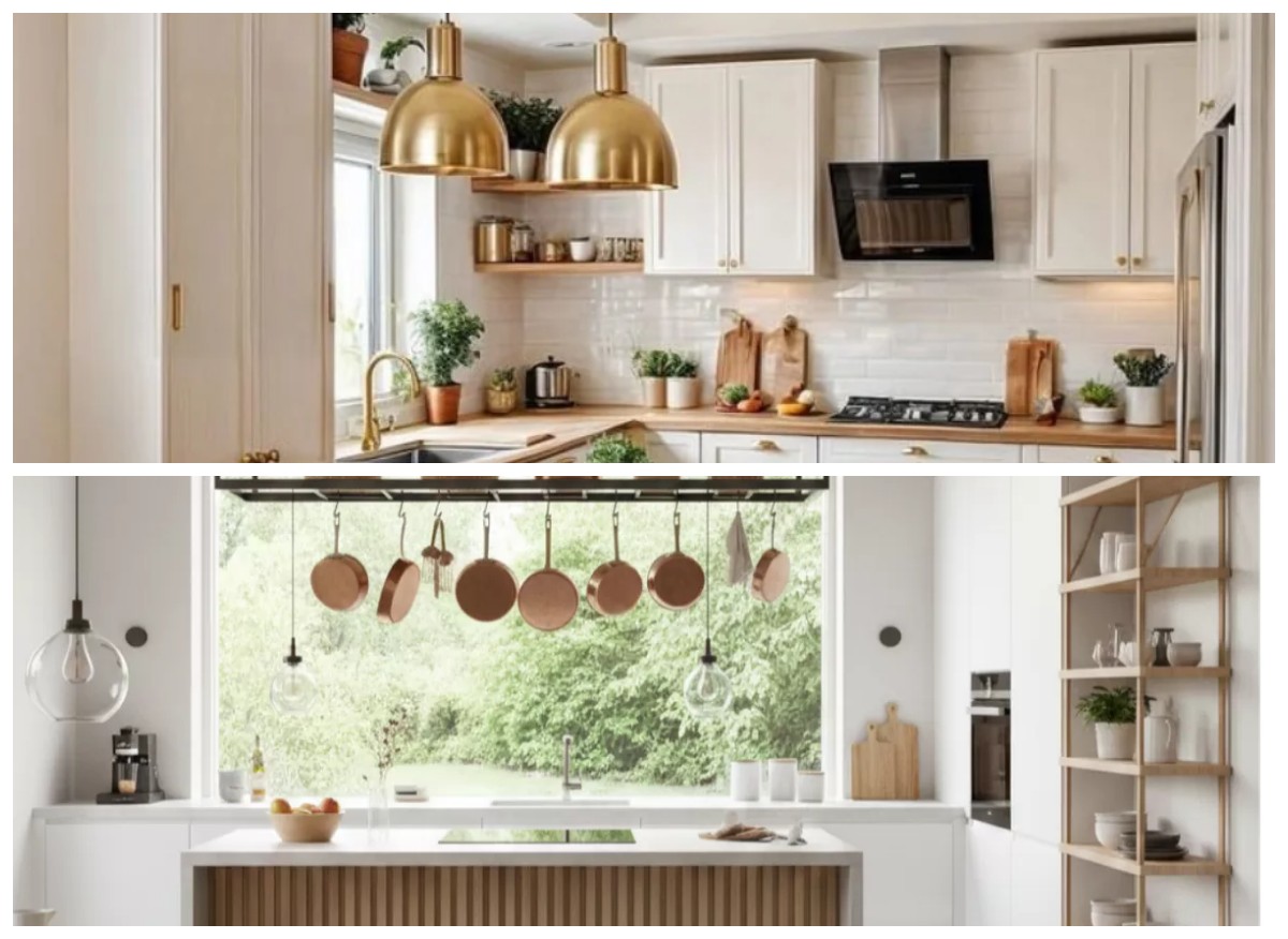 Tampilan Lebih Fresh! 9 Ide Dapur Modern dengan Gantungan Estetik yang Bikin Betah Masa