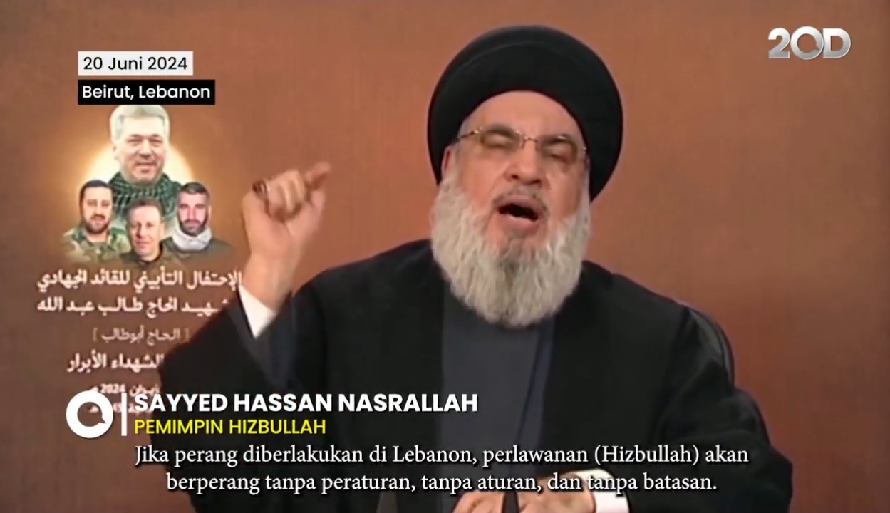 Serang Lebanon, Hizbullah Ancam Balik, Roket Jangkau Semua Wilayah Israel  