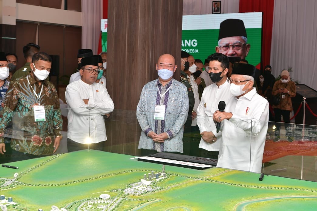 Wapres Kunjungi Lokasi Pembangunan Melter PT Freeport, Optimis 2024 Mulai Beroperasi