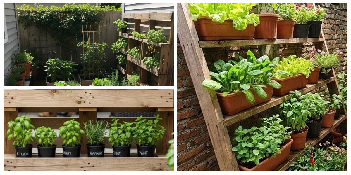 Solusi Cerdas! 12 Ide Kebun Mini dari Kayu Bekas untuk Lahan Terbatas