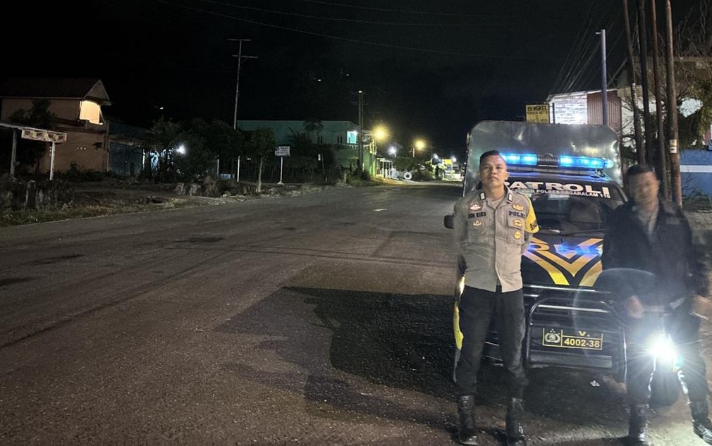 Patroli 801 Polsek Jajaran, Pastikan tak Ada Ruang Bagi Pelaku 3C di Pagar Alam
