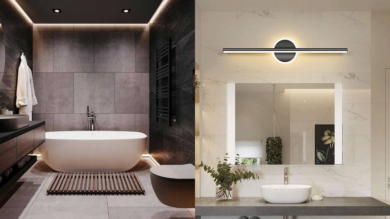 Inspirasi Desain Lampu Kamar Mandi Aman untuk Hunian Modern!