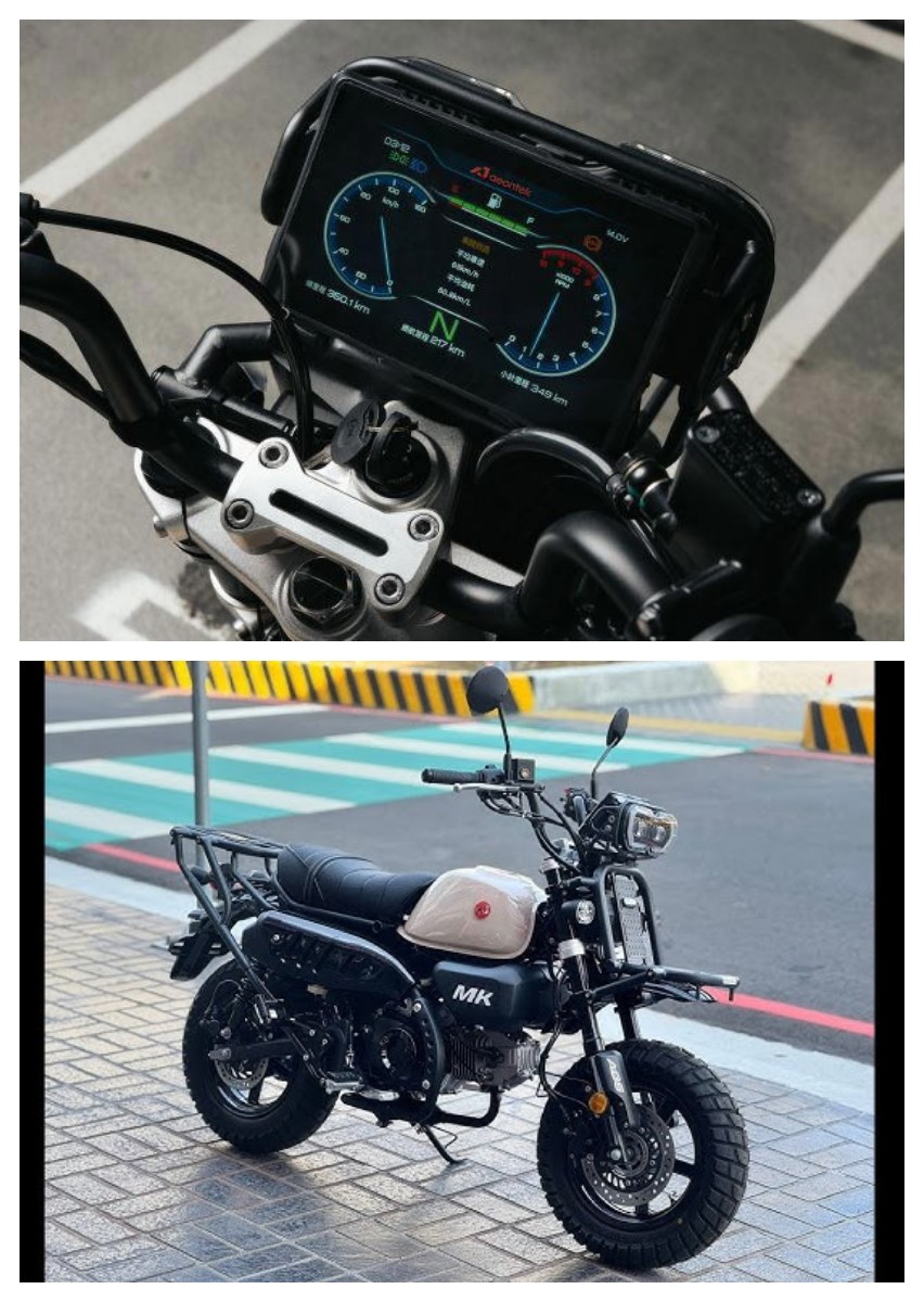 Aeon Motor MK150 Resmi Hadir, Motor Adventure Mini Penantang Honda Monkey