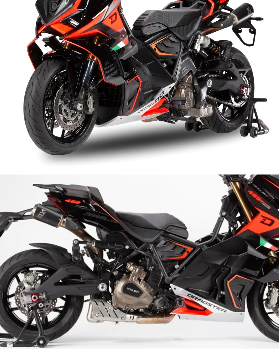 Bukan Skutik Biasa: Italjet Dragster 459 Twin Tampil Ekstrem dan Super Bertenaga