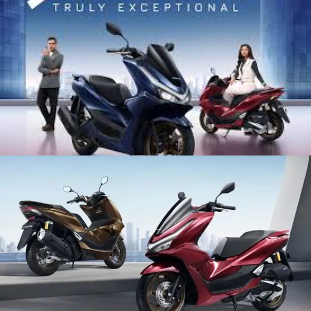 Makin Bergaya, Honda PCX160 Resmi Dikenalkan dengan Variasi Warna Baru