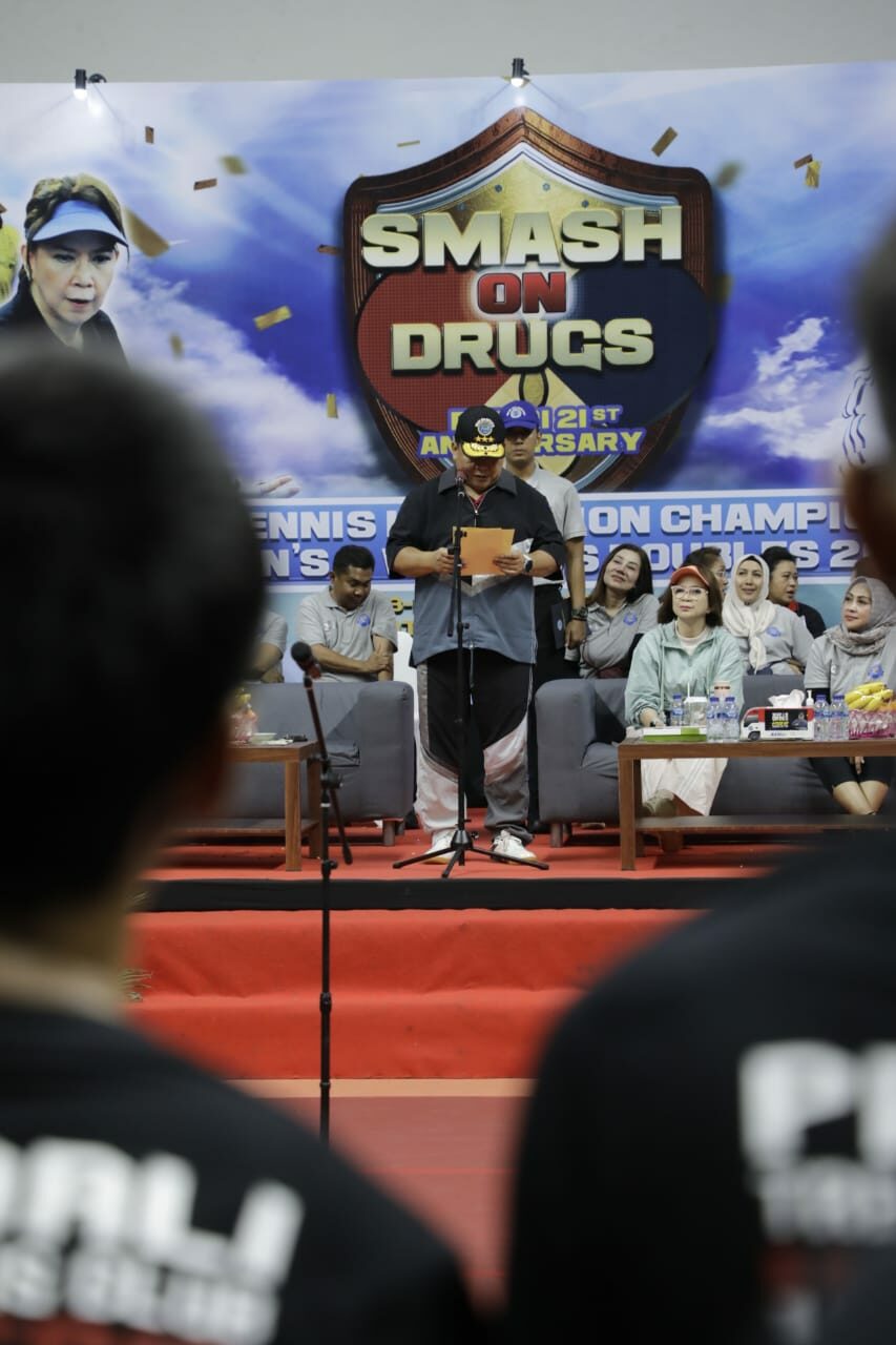  Kepala BNN RI Hadiri Upacara Penutupan Smash On Drugs Table Tennis Championship 88+