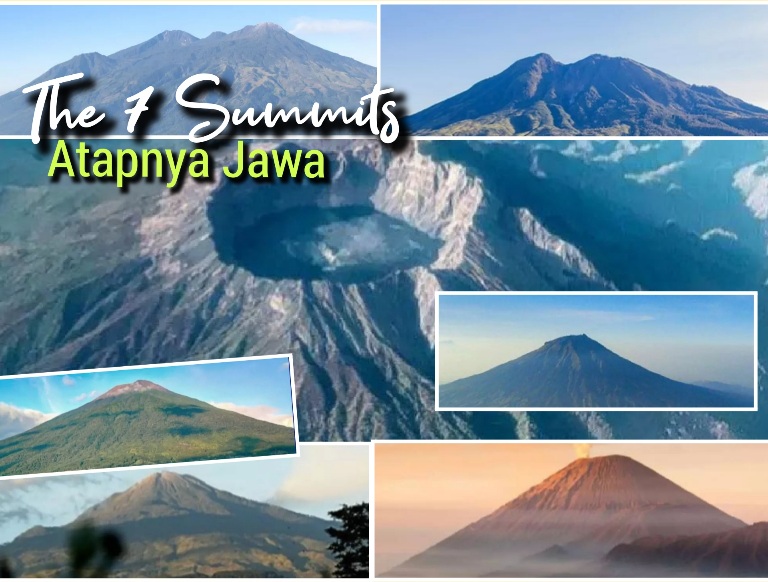 Berada Digaris Cincin Api Bumi, Inilah The 7 Summits Atapnya Pulau Jawa