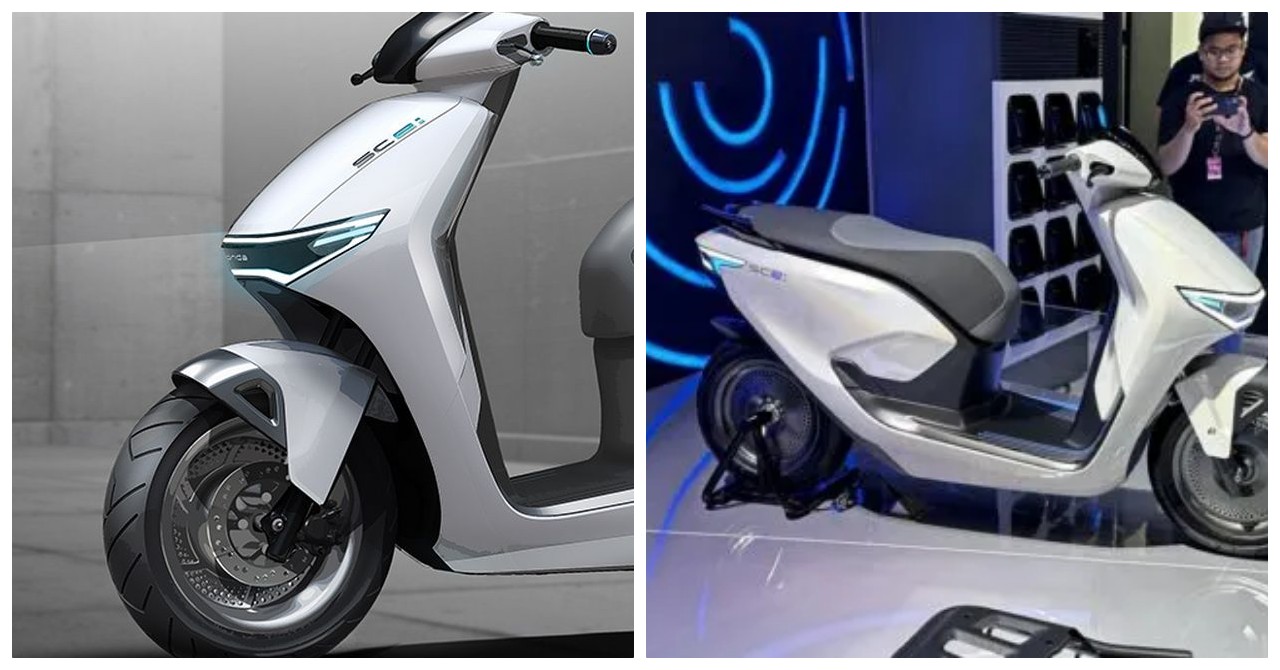 Honda SC e Concept: Skuter Listrik Bergaya Klasik Modern dengan Sistem Baterai Tukar